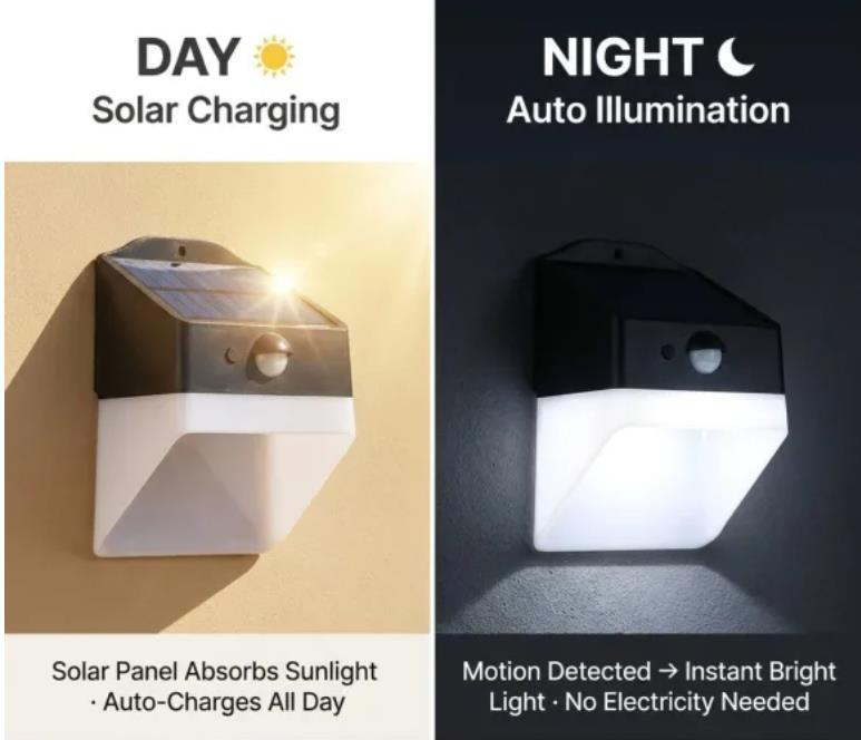 Day and night comparison