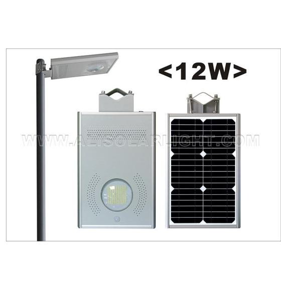 12W Integrated Solar Street Light – Self-Sufficient Night Illumination