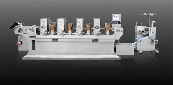 4-Color Intermittent Letterpress Label Printing Machine – W