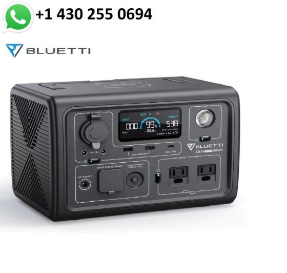 5000W Portable Power Station – Solar Rechargeable Generator for Camping, Emergency &amp; Outdoor Us