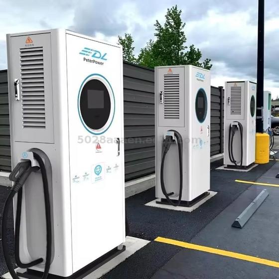 60kW to 600kW Intelligent DC EV Charging Piles – CCS-Compatible Fast Charging Network Stations