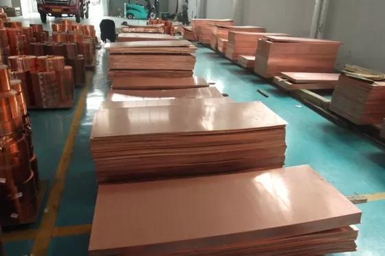 99.99% Pure Copper Sheet – AISI/ASTM/GB/EN/DIN/JIS Standard Plate