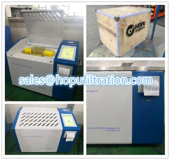 ASTM D877 Transformer Oil Dielectric Strength Tester – Insulation Oil BDV Analyzer