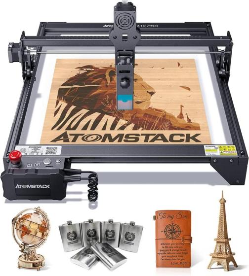 ATOMSTACK A10 PRO Laser Engraver – 10W Diode Laser for Hobby &amp; Light Industry