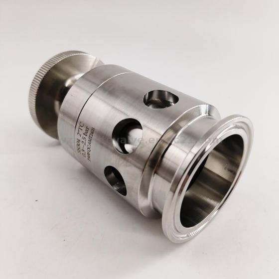 Aomite Adjustable Pressure Relief Valve – 1.5 Inch, 0.3–2 Bar, Stainless Steel Safety Valve