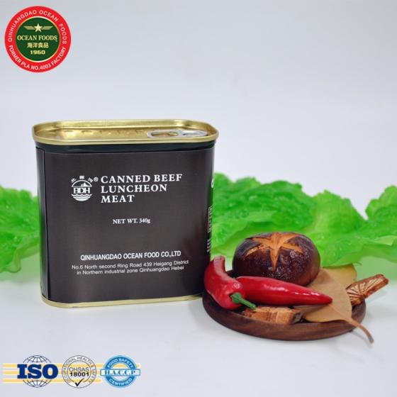 Canned Beef Luncheon Meat – Heat-Preserved Ready-to-Eat Processed Product