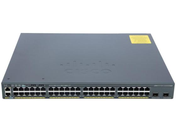 Cisco WS-C2960X-48FPD-L Catalyst Switch – 48 GigE PoE+, 740W, 2x10G SFP+, LAN Base