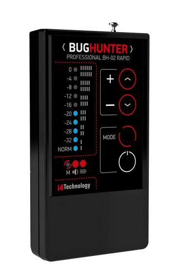 Economical RF Signal Bug Detector – Handheld Counter-Surveillance Sweeping Device