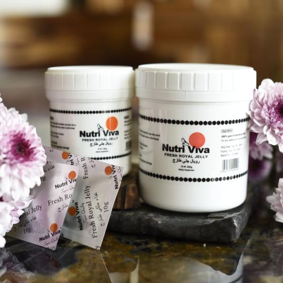 Fresh Royal Jelly – Raw Bee Product, Natural Supplement for Health &amp; Beauty