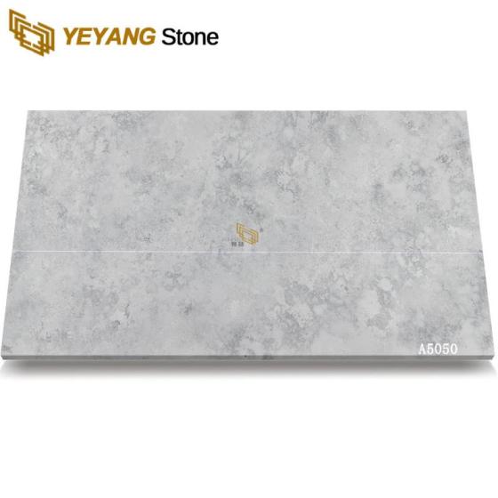 Grey Artificial Quartz Stone Countertop Slabs – A5050 Engin