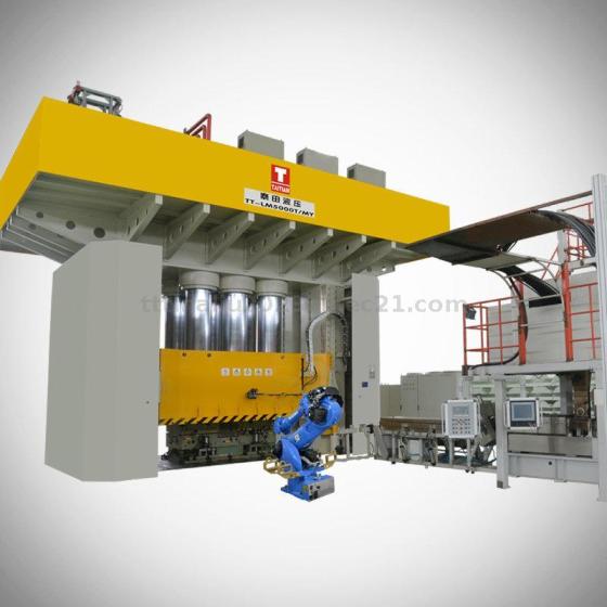 5000T Hydraulic Composites Forming Press – High-Tonnage Molding for CFRP & GFRP Parts- Southeast Asia Supplier