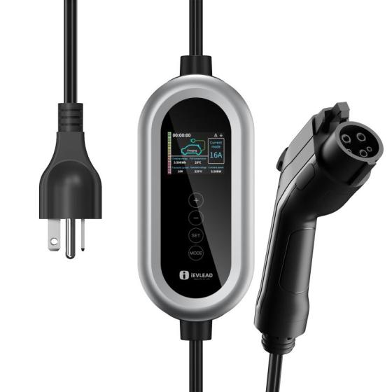 iEVlead Portable Home Electric Vehicle Charging Station – Flexible Level 1/2 EVSE for Travelers