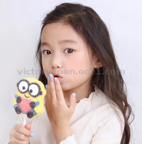 Kids Princess Gel Nail Sticker Toy – Washable Beauty Play Kit