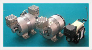 Mini Oil-Less Air Compressor &amp; Vacuum Pump – Quiet Dual-Function Lab Equipment