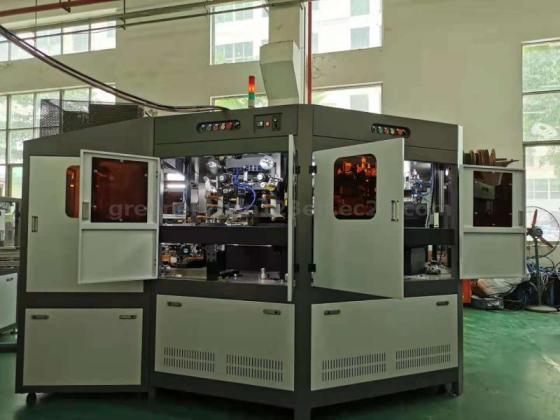 6-Color Plastic Glass Cup UV Printer – Rotary Servo Screen Printing Press for Oval/Square Bottles