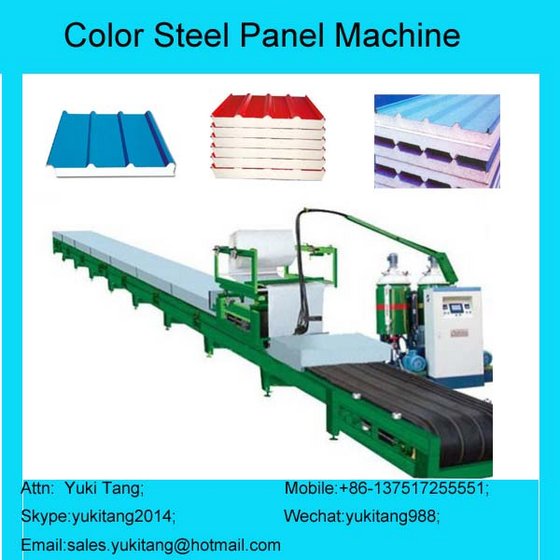 PU Color Steel Panel Foaming Production Line – Continuous Sandwich Panel Manufacturing System