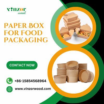 Paper Box for Food Packaging – Vinzor Wood Br