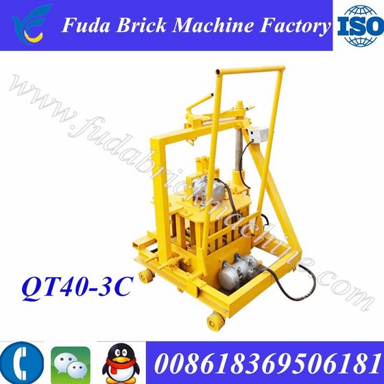 QT40-3C Small Egg Laying Block Machine – Efficient Brick Production Equipment
