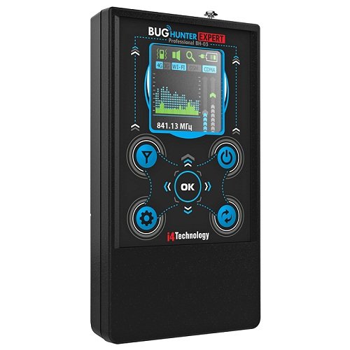 BugHunter Professional BH-03 Signal Detector – RF Sweeper for Hidden Cameras &amp; Listening Device