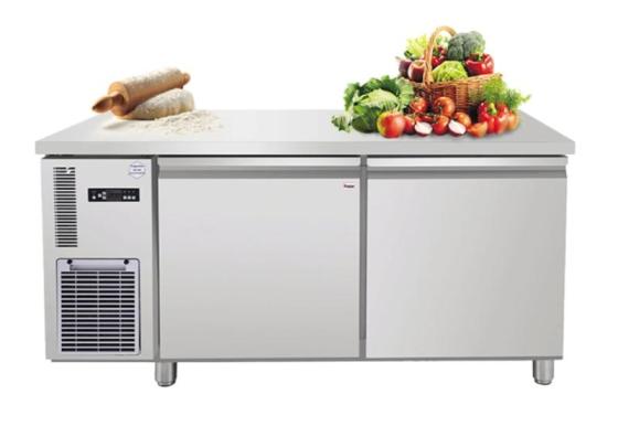 Stainless Steel Under-Counter Kitchen Chiller – Fresh-Keeping Cold Freezer for Commercial Use
