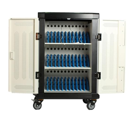 Tablets/Laptops Charging Cart – Secure Multi-Device Storage &amp; Simultaneous Charging Station
