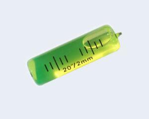Tubular Glass Spirit Bubble Level Vials – Precision Alignment Components for Instruments