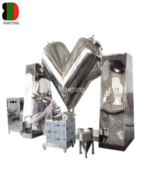 V-Shaped Mixer with Forced Stir – Efficient Powder Blending for Pharmaceuticals &amp; Chemicals