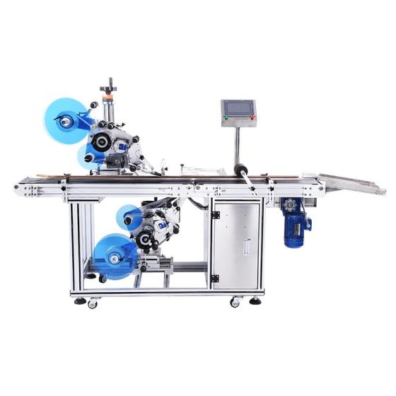 VK-TBL Automatic Top &amp; Bottom Labeling Machine – High-Speed Bottle Labeler