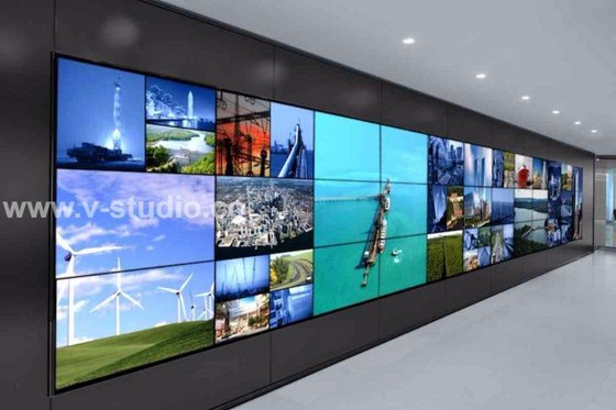 Video Walls by V-Studio – Seamless LED/LCD Tiled Display for Control Rooms
