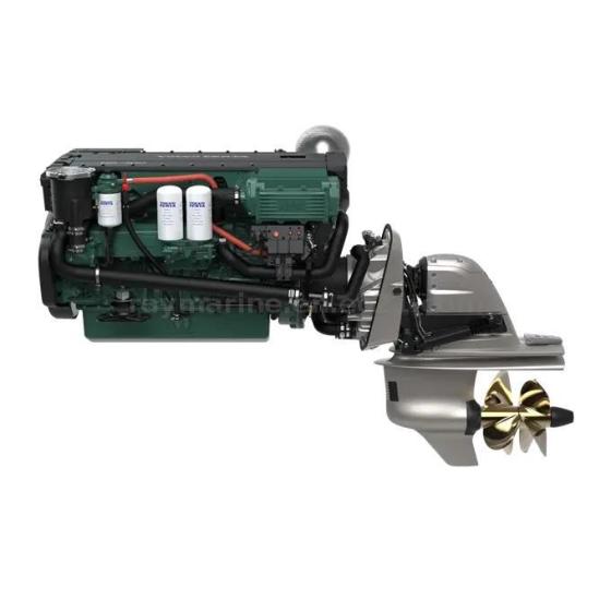 Volvo Penta D6 380 DPI Diesel Engine – 380 HP Aquamatic Sterndrive Marine Propulsion