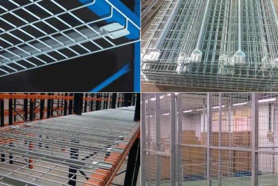 Wire-Mesh-Deck Racking – Warehouse Storage Shelving for Palletized Inventory
