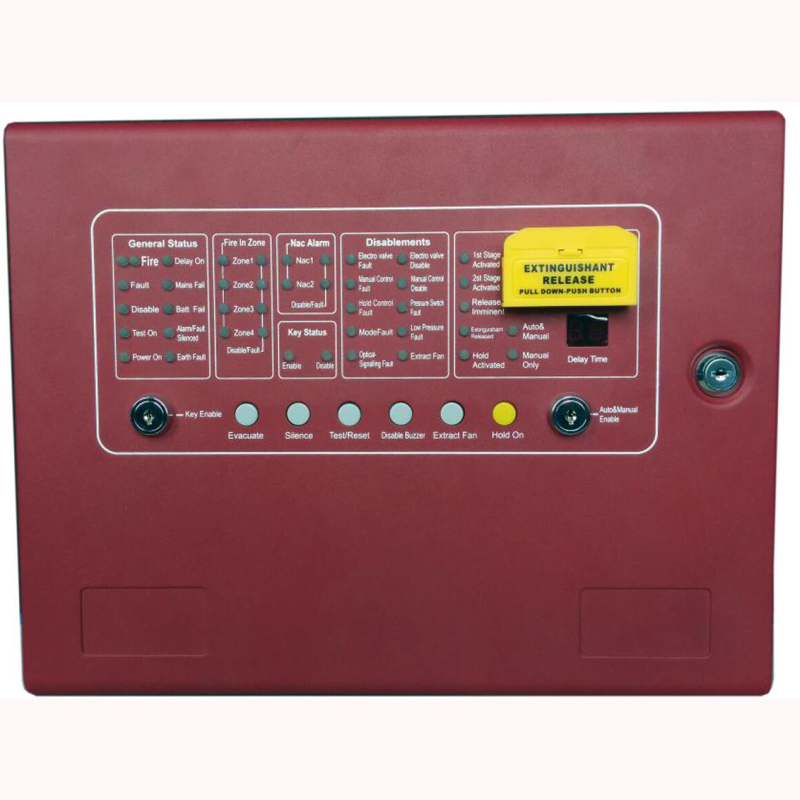 Fire Extinguishant Gas Release Fire Fighting Security Controller