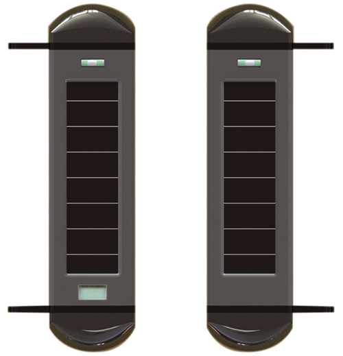 Solar Beam Outdoor Detector Wireless Perimeter Security Solution Anti-theft Burglar Alarm