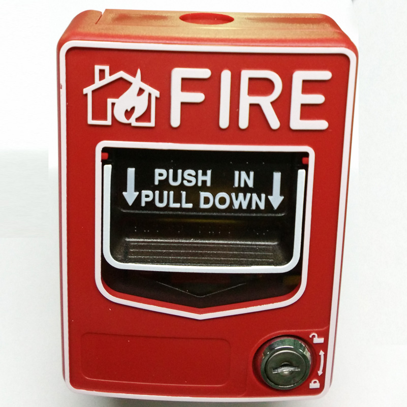2 Zone Conventional Fire Alarm Control Panel RS485 Network for Hotel & Shop